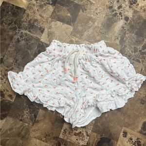 4/30$ Zara Floral Ruffle Kids Shorts 2-3 years
